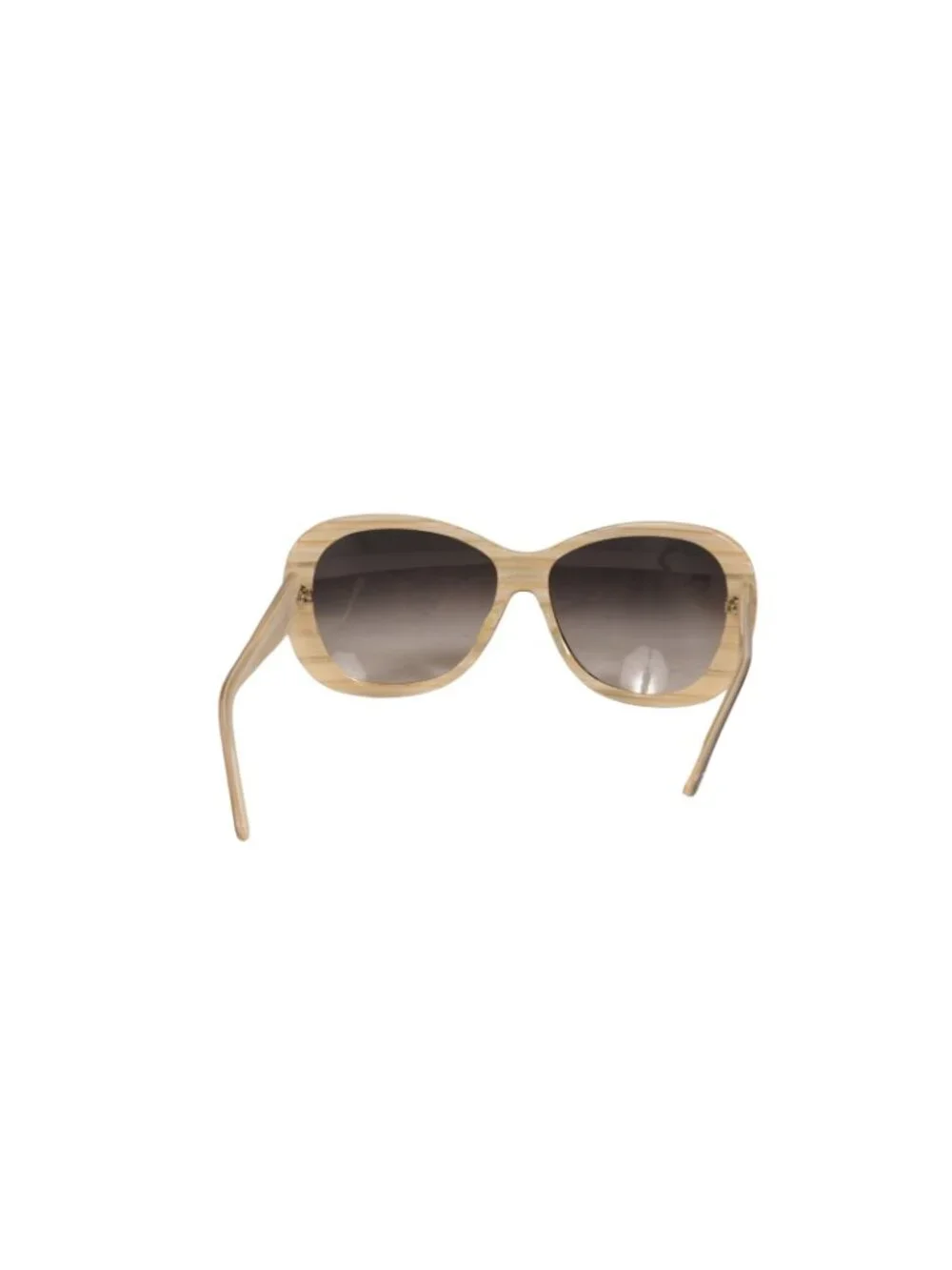 Judith Leiber Women JL1036B Sunglasses Black Beige Butterfly Glasses y2k Round